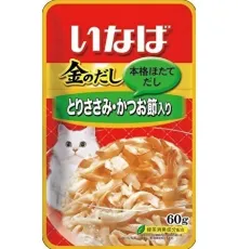 INABA CIAO Kinnodashi Куриное филе с кацуобуси, 60 г