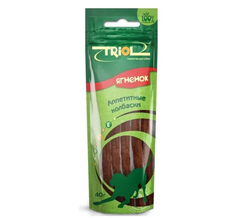 Triol PT04 Колбаски из ягненка, 40 г