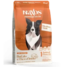 Naxos Adult Medium (Буйвол, опунция), 3 кг