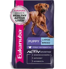 Eukanuba Puppy Large Breed (Птица), 3 кг