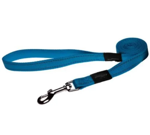 Удлиненный поводок Rogz Utility Lijn Turquoise XL 25 мм/1,8 м