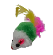 Ekia Игрушка для кошек Мышка, 5х2,5х10 см