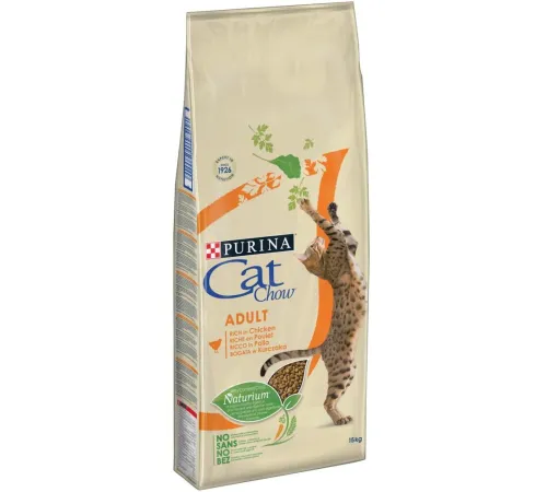Cat Chow Adult (Курица), 15 кг