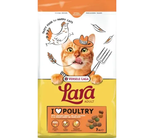 LARA для кошек (Курица/индейка), 7 кг