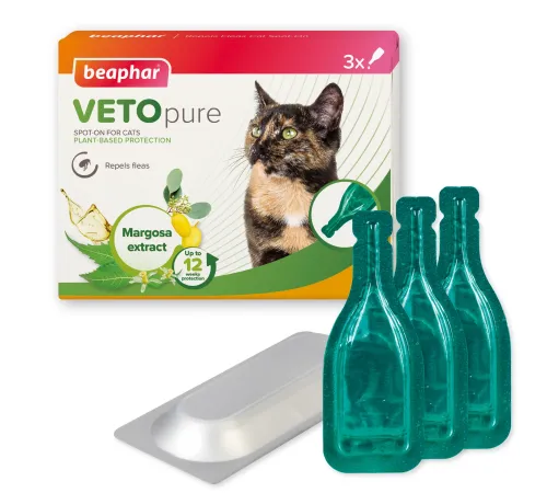Beaphar VETOpure Spot-On Cat, (1 пипетка)
