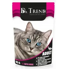 Dr.Trend Консервы для кошек (Утка), 85 г