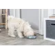 Trixie Миска для собак Steel Bowl, серо-голубой, 0,8 л