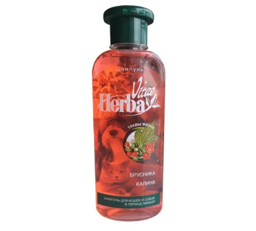 Herba Vitae Шампунь для собак и кошек в период линьки, 250 мл