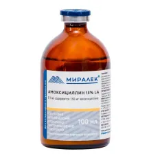 Миралек Амоксициллин 15% LA 100 мл