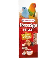 Versele-Laga Prestige Sticks Палочки для попугаев с орехами и изюмом, 60 г