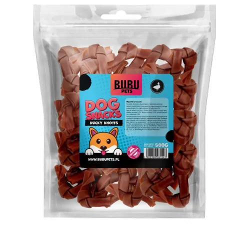 Bubu Pets Узелки из утки, 500 г