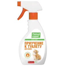 Apicenna Умный спрей Приучение к туалету для кошек, 200 мл