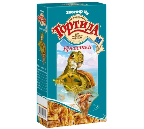 Зоомир Тортила-М Креветки, 50 г