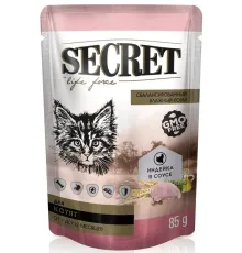 Secret Life Force для котят (Индейка в соусе), 85 г х 24 шт