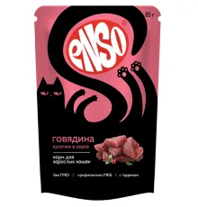 ENSO Пауч для котят (Говядина в соусе), 85 г