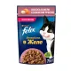 Felix Sensations для кошек (Лосось и треска в желе), 75 г