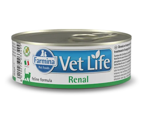 Farmina Vet Life Natural Diet Cat Renal, 85 г