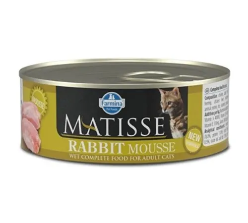 Консервы Farmina Matisse Cat Mousse Rabbit, 85 г