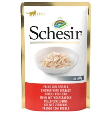 Schesir Chicken Seabass (Цыпленок, окунь), 85 г х 20 шт