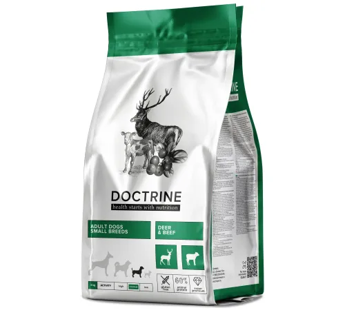 Doctrine Adult Small (Телятина, оленина), 3 кг
