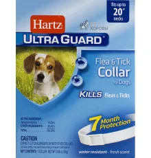 Hartz UltraGuard ошейник от блох и клещей, 50-58 см Красный