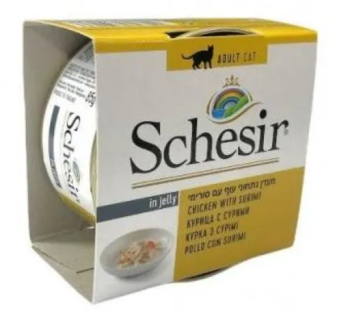 Schesir Chicken Surimi (Курица, сурими) 85 г х 10 шт