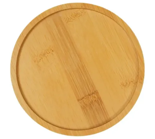 Mr.Kranch Миска на бамбуковой подставке Bamboo, коричневая, 530 мл