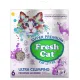 Fresh Cat Комкующийся наполнитель Лаванда, 6 л