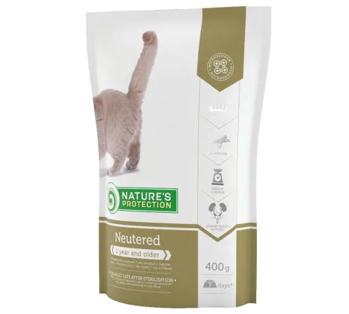 Nature's Protection Neutered, 400 г