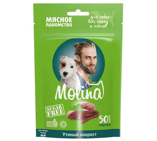 Molina Лакомство для собак Утиный хворост, 50 г