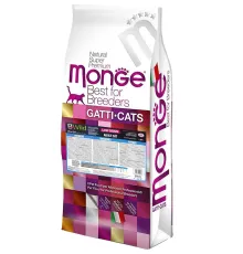 Monge Cat Bwild Low Grain Adult (Анчоус) 10 кг