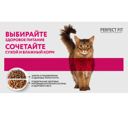 Perfect Fit для стерилизованных кошек (Курица), 190 г
