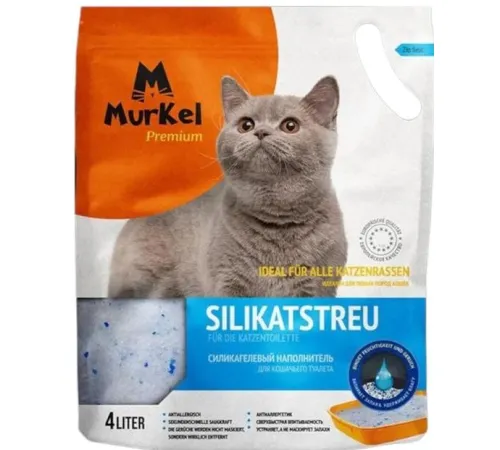 Murkel Наполнитель силикагелевый (Нейтральный), 4 л/1,8 кг