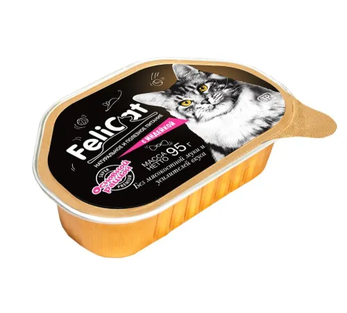 FeliCAT Корм консервированный Мясосодержащий (Индейка), 95 г