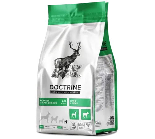 Doctrine Puppy Small (Телятина, оленина), 800 г