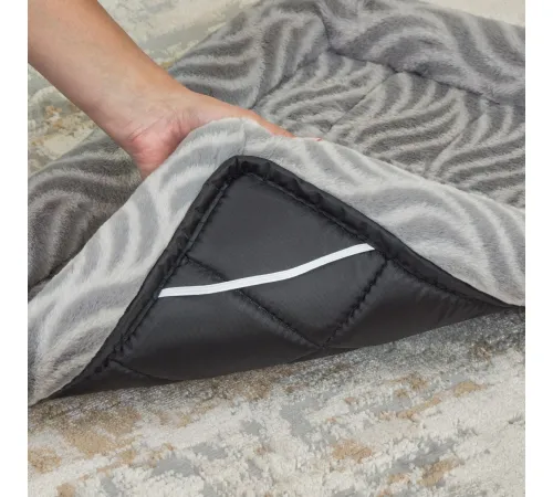 MidWest Лежанка Deluxe Wave Bed, серая, 41х30х6,5 см