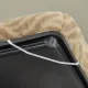 MidWest Лежанка Deluxe Wave Bed, песочный, 51х31,5х6,5 см