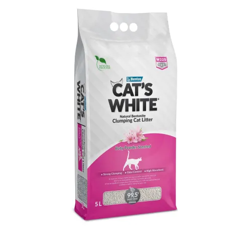 Cat's White Baby Powder, 5 л