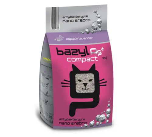 Наполнитель Bazyl Ag+ Компакт (лаванда), 10 л