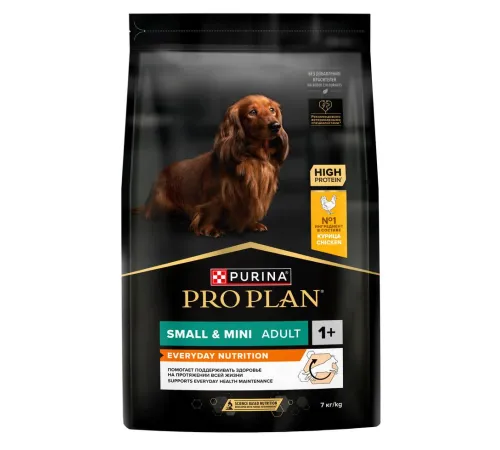 Pro Plan Small & Mini Adult Everyday Nutrition (Курица), 7 кг