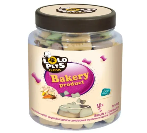 Lolo Pets Бисквитные косточки Mix S