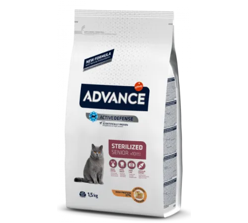 Advance Cat Senior Sterilized (Курица) 10 кг