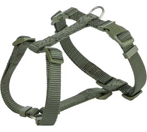 Trixie Шлея Premium H-harness оливковый, (XXS–XS): 20-32 см/10 мм