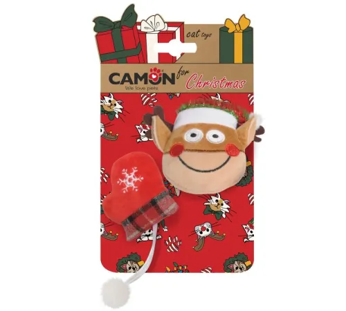 CAMON Игрушка новогодняя для кошек, 2 шт/уп 9 см