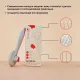 Muzzle Расческа для шерсти с кнопкой быстрой очистки, серая
