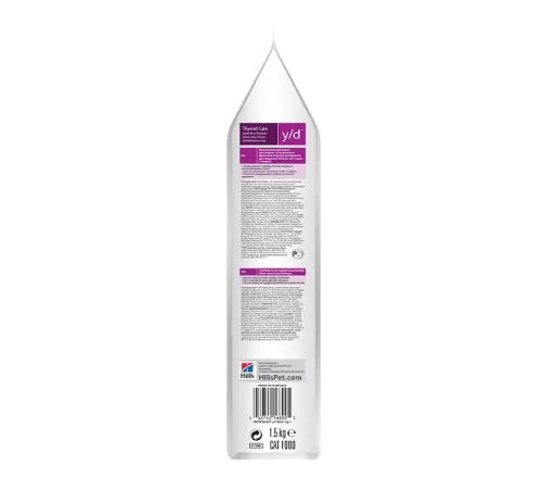 Hill's Prescription Diet y/d Thyroid Care для кошек 1,5 кг