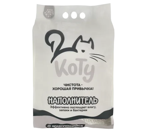 КОТУ комкующийся минеральный наполнитель, 9,2 л