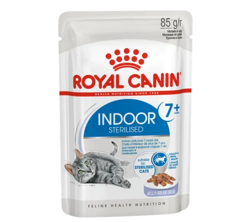 Royal Canin Indoor Sterilized +7 (желе) 85 г