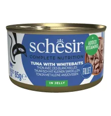 Schesir C&B Adult Cat (Тунец, малек в желе), 85 г