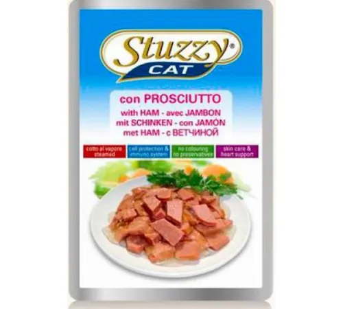 Stuzzy Cat Пауч (ветчина), 100 г